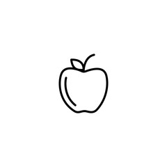Apple icon vector for web, computer and mobile app