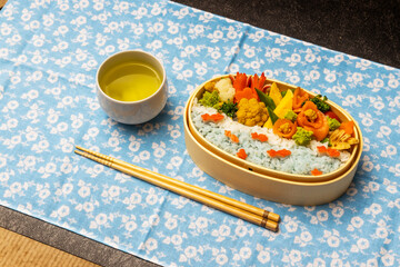 きんぎょのかわいいキャラ弁　bento