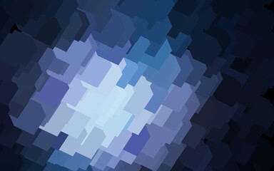 Dark Purple vector template with rhombus.