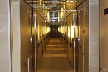 corridor in a hotel