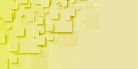 abstract colorful yellow geometric shape background