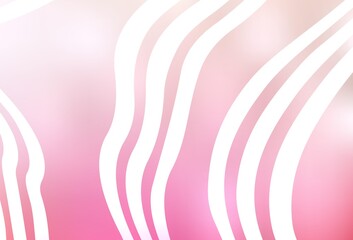 Light Pink, Yellow vector layout with bent lines.