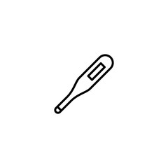 Thermometer icon vector for web, computer and mobile app