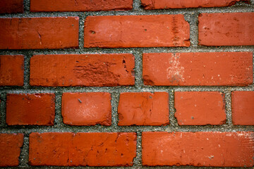 Red brick wall