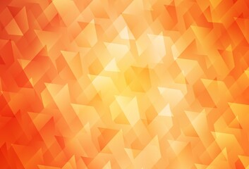 Light Orange vector background with rectangles.