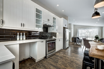 New Luxury Canadian House Completely Renovated, Furnished and Staged with Basement, Deck, Backyard ...