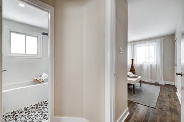 New Luxury Canadian House Completely Renovated, Furnished and Staged with Basement, Deck, Backyard  and Garage for Sale