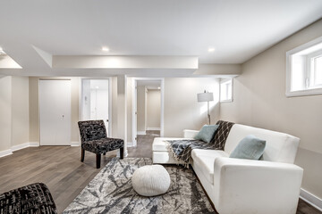 New Luxury Canadian House Completely Renovated, Furnished and Staged with Basement, Deck, Backyard  and Garage for Sale
