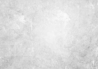 Fototapeta premium Grey white grunge textural concrete wall background. Vector design