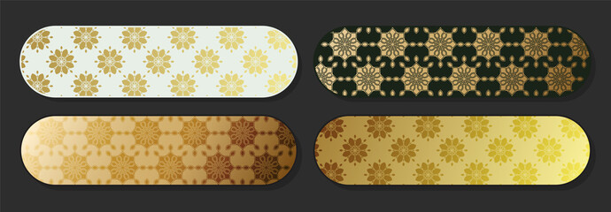 luxury banner background pattern design