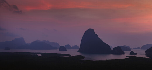 Sunrise at Phuket, Thailand