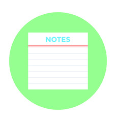 Notes Vector Icon