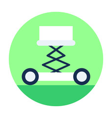 Car Jack Vector Icon