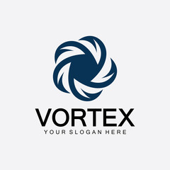 Vortex logo symbol icon illustration design vector.Tornado, vortex, hurricane logo design elements