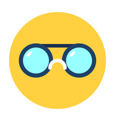 Binoculars Vector Icon