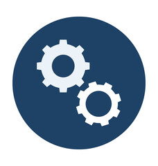 Cogs Vector Icon
