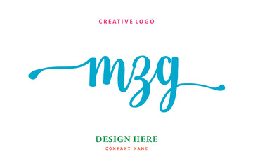 MZG lettering logo is simple, easy to understand and authoritative