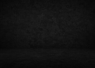 dark concrete interior