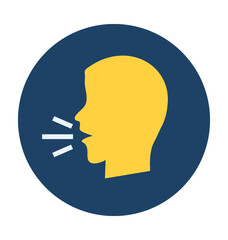 Speak Vector Icon