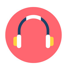 Headphones Vector Icon