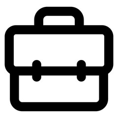 
Modern style icon of bage, briefcase vector 


