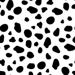 Irregular blob, seamless pattern of abstract organic shapes. Abstract irregular random blobs. Simple liquid amorphous splodge. Trendy minimal designs for presentations, banners, posters and flyers.