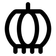 
Traditional decorative lament, chinese lantern icon

