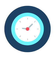 Clock Vector Icon