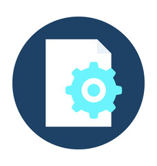 File Settings Vector Icon