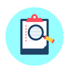 Search Memo Vector Icon