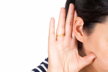 Fototapeta premium Listen attentively