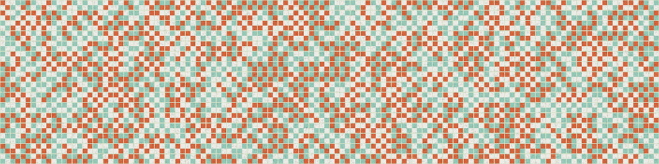 Fototapeta premium Abstract Geometric Pattern generative computational art illustration