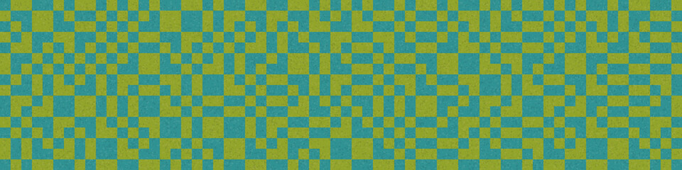 Fototapeta premium Abstract Geometric Pattern generative computational art illustration