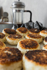 coffee and cheese pancake