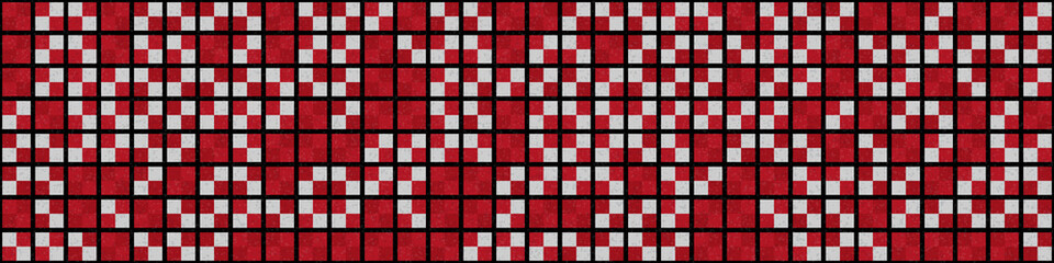 Abstract Geometric Pattern generative computational art illustration