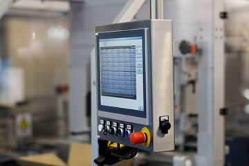 Fototapeta premium control panel of testing equipment