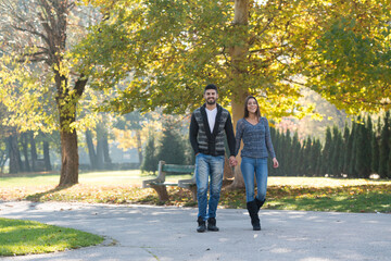 Couple Walking