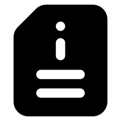 
A unique style icon of folded paper in glyph style 

