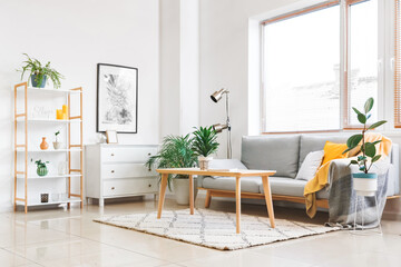 Modern interior of living room