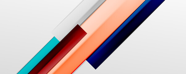 Color abstract lines trendy geometric background for business or technology presentation, internet poster or web brochure cover, wallpaper