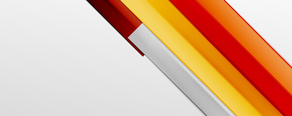 Color abstract lines trendy geometric background for business or technology presentation, internet poster or web brochure cover, wallpaper