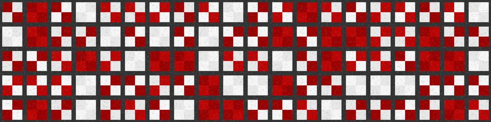 Abstract Geometric Pattern generative computational art illustration