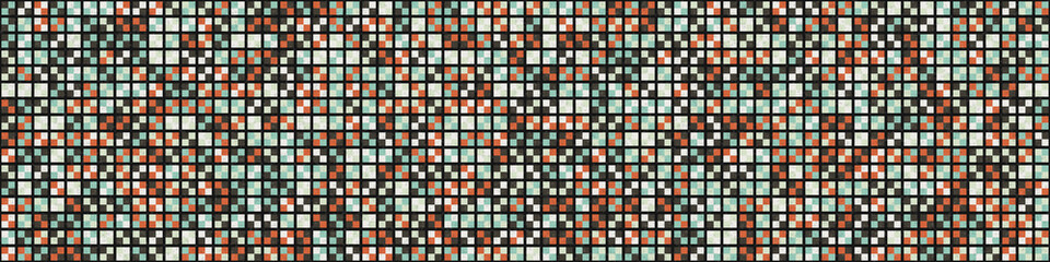 Abstract Geometric Pattern generative computational art illustration