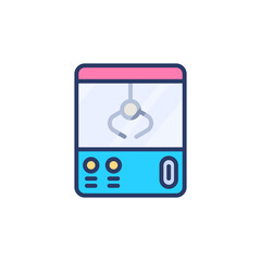 Claw Machine icon in vector. Logotype