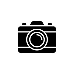 Camera icon in vector. Logotype