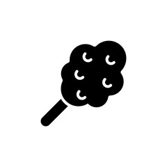 Cotton Candy icon in vector. Logotype