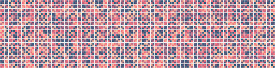 Fototapeta premium Abstract Geometric Pattern generative computational art illustration