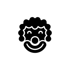 Joker icon in vector. Logotype