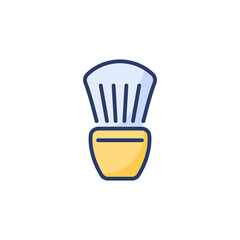 Shave Brush icon in vector. Logotype