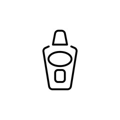 Hair Tonic icon in vector. Logotype